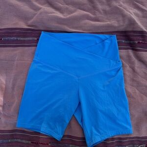 Wild Fable Bright Blue Women's Bike Shorts
